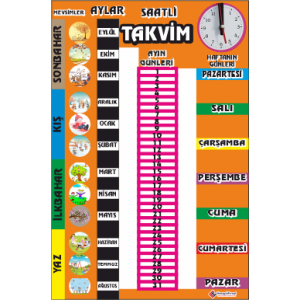 saatli okul takvimi